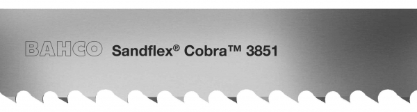 Биметаллическая ленточное полотно по металлу Bahco Sandflex Cobra 3851