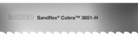Біметалічне стрічкове полотно  по металлу Bahco Sandflex Cobra PSG 3851
