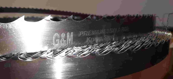 Пилы для пилорамы G&M Krupp Steel